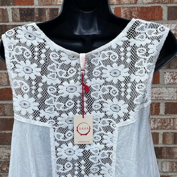 NWT Embroidered Raga Top - Picture 4 of 4